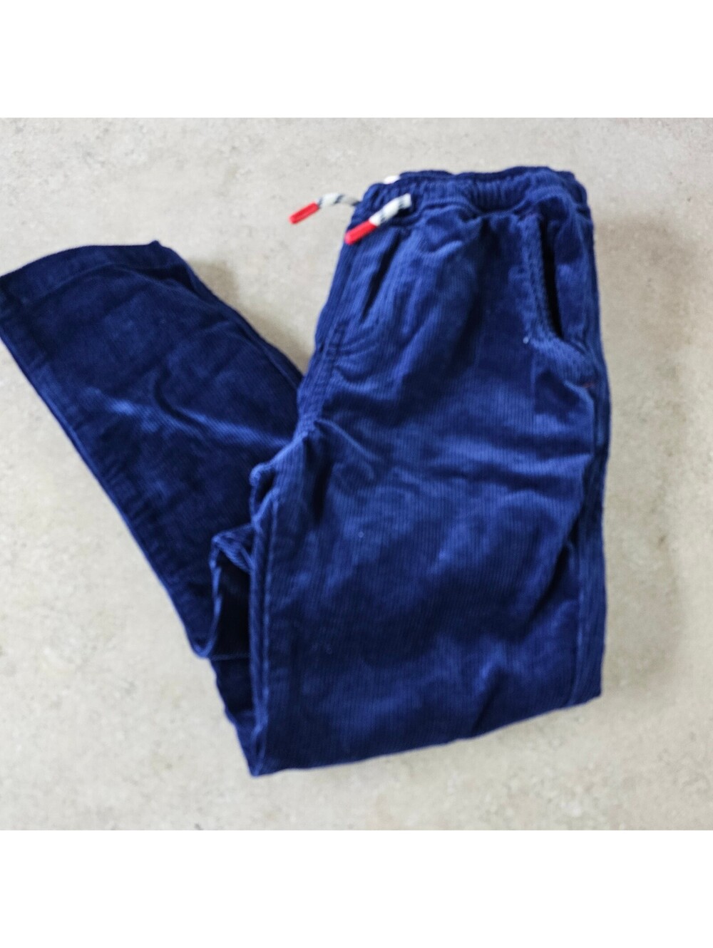 Mini Boden Navy Blue Corduroy Pants for Kids 6-7Y NEW